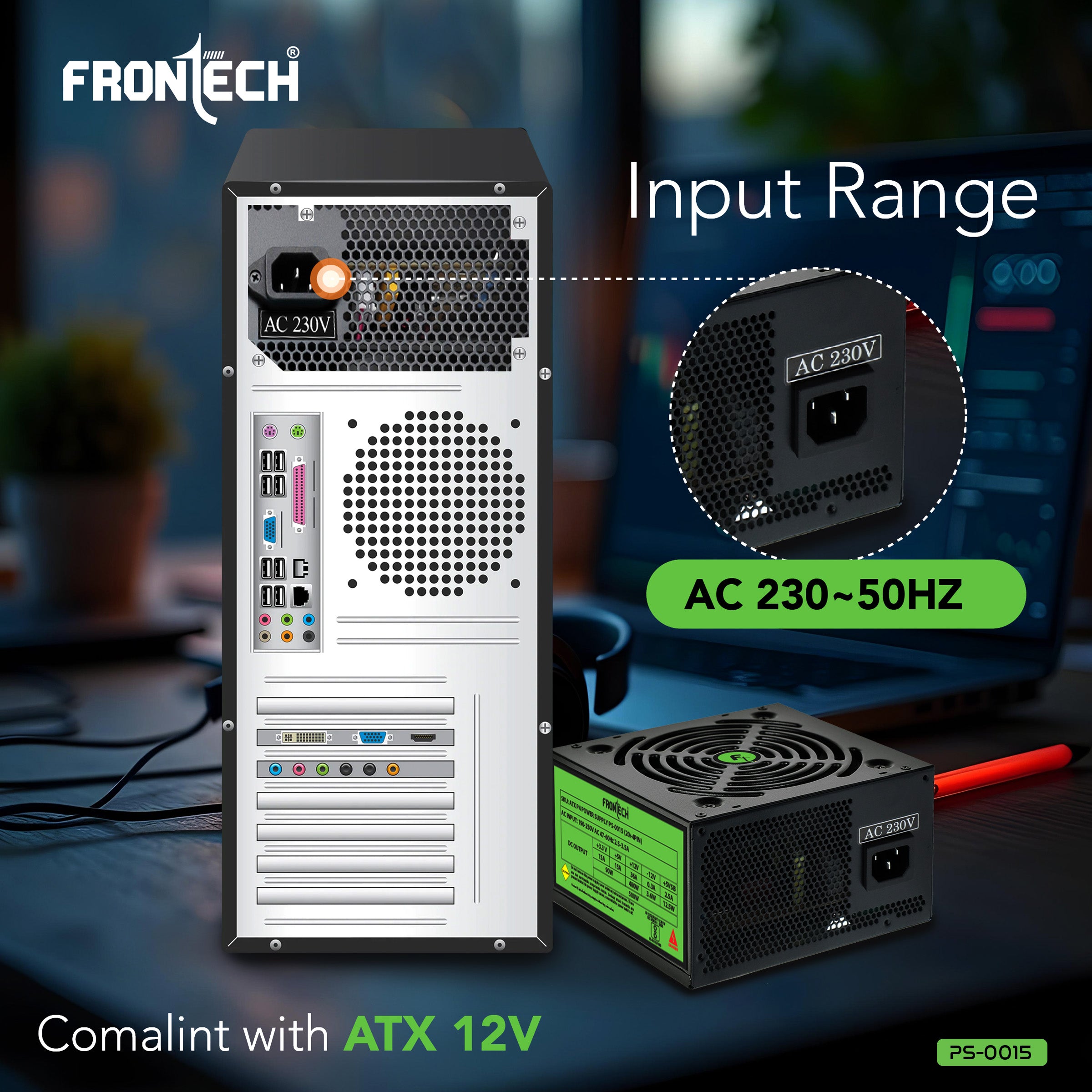 Frontech PRO 1200 PS-0015: High-Performance Power Supply Engineered for Peak Performance and Precision Frontech PRO 1200 PS-0015: High-Performance Power Supply Engineered for Peak Performance and Precision